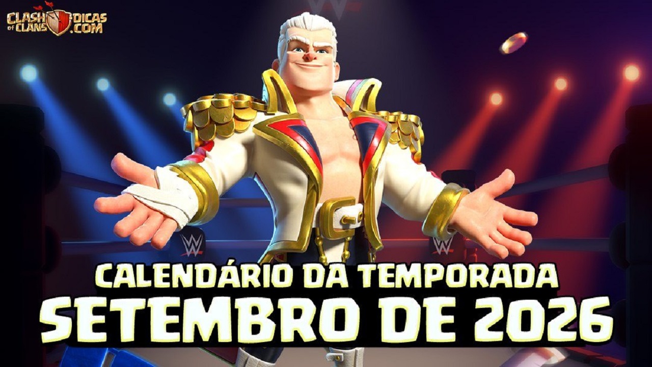 Clash of Clans Atualiza&ccedil;&atilde;o de Setembro 2026 - Clone 9